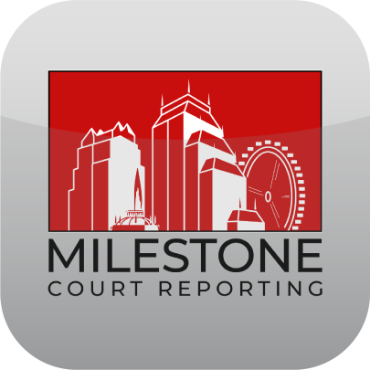 milestone court reporting app icon